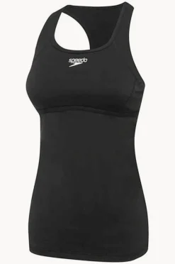 Tankini Tops|Speedo Cross Trainer Power Tankini Separate BLACK