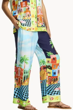 Pants|Seafolly Cuba Pant Turquoise