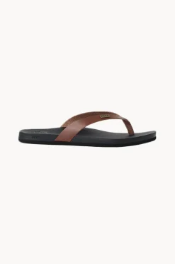 Footwear|Reef Cushion Lune Thong Black/chocolate