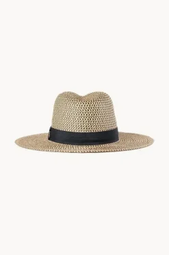 Headwear|Rip Curl Dakota Panama Hat Black/tan