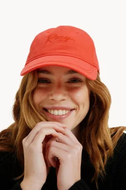 Headwear|Roxy Dear Believer Colour Cap Tomato