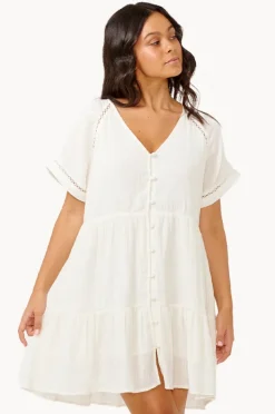 Dresses|Rip Curl Desert Dreams Free Dress Off White