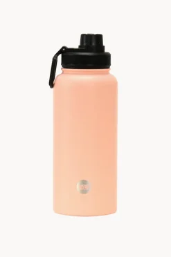 Drinkware|Drinkware|Annabel Trends Double Wall Drink Bottle 950ml Peach