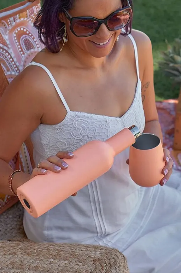 Drinkware|Drinkware|Annabel Trends Double Wall Tumbler 295ml Peach