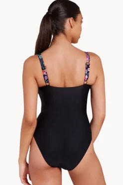 One Pieces|Zoggs Dream Adjustable Classicback One Piece Black/purple