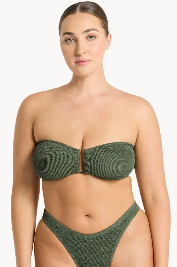 Bikini Tops|Bond-eye Eco Blake Bandeau Khaki