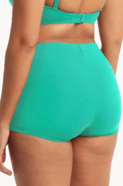 Bottoms|Sea Level Eco Essentials Boyleg Pant Evergreen