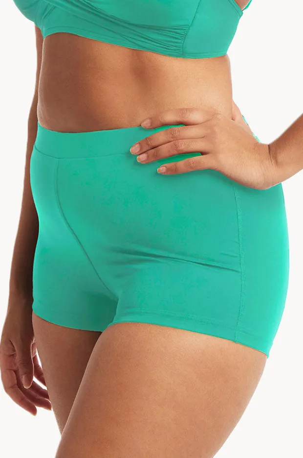 Bottoms|Sea Level Eco Essentials Boyleg Pant Evergreen