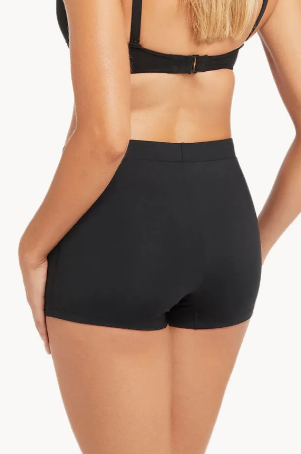 Bottoms|Sea Level Eco Essentials Boyleg Pant Black