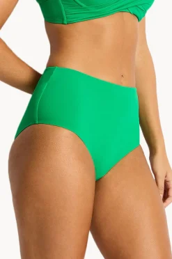 Bottoms|Sea Level Eco Essentials High Waist Pant Kelly green