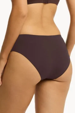 Bottoms|Sea Level Eco Essentials Mid Bikini Pant Cocoa