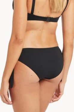 Bottoms|Sea Level Eco Essentials Tie Side Regular Pant Black