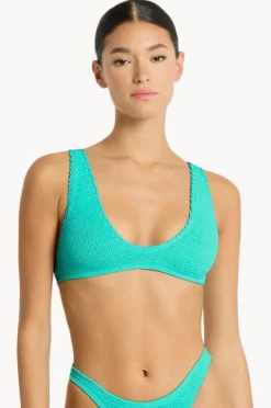 Bikini Tops|Bond-eye Eco Scout Crop Beach glass