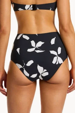 Bottoms|Jets Elora Bloom High Waist Pant Black