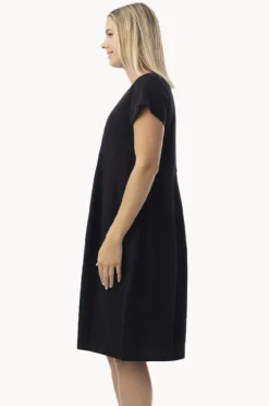 Dresses|Orientique Essentials Knit Bubble Dress Black