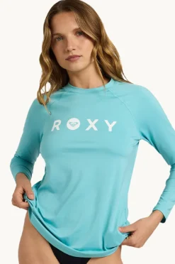 Rashies & Sunsuits|Roxy Essentials Long Sleeve Suntop Coast