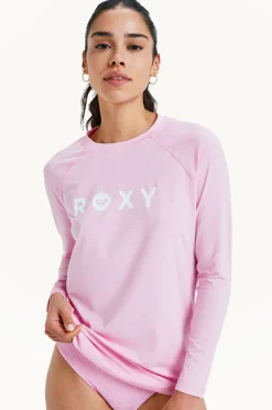 Rashies & Sunsuits|Roxy Essentials Long Sleeve Suntop Bonbon