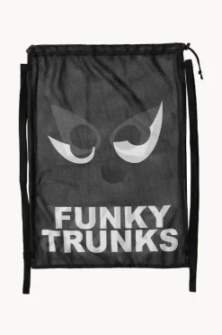 Sport Bags|Bags|Funky Trunks Eye Spy Mesh Gear Bag Black/white
