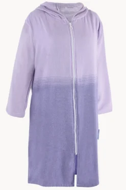Towel Robes & Ponchos|Towel Robes & Ponchos|Back Beach Co Fade Hooded Towelling Robe L/XL Purple
