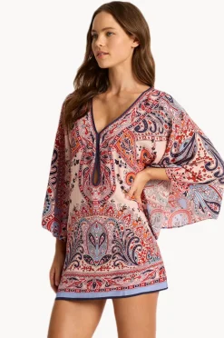 Dresses|Monte u0026 Lou Faith Mini Dress Red/Blue