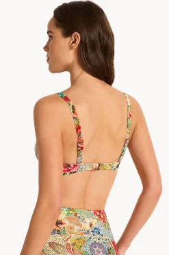 Bikini Tops|Monte u0026 Lou Farrah Balconette Bra Multi