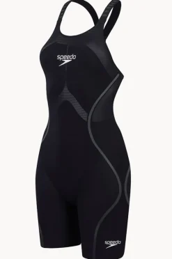 Fastskin Racing Suits|Speedo Fastskin LZR Pure Intent 2.0 Open Back Kneeskin Black/Purple