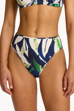 Bottoms|Jets Fauna High Leg High Waist Pant Ink