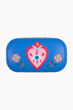 Travel|Annabel Trends Fiesta Heart Safe Keeper Blue/pink
