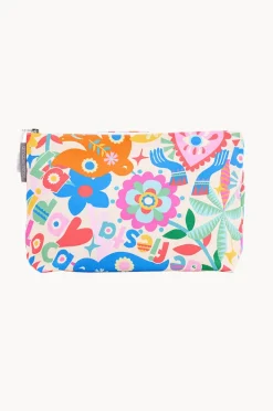 Travel|Bags|Annabel Trends Fiesta Large Cotton Cosmetic Bag Multi