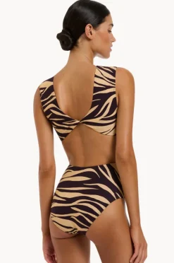 One Pieces|Jets Fine Lines Twist Tank One Piece Port