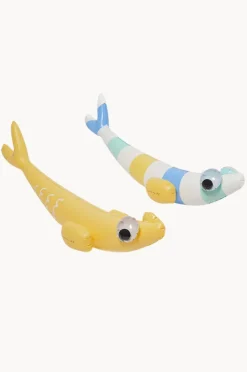 Pool Inflatables|Sunny Life Finn The Fish Inflatable Noodle Set Multi
