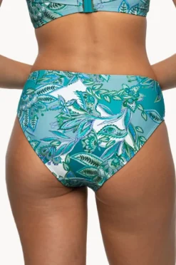 Bottoms|Nip Tuck Fiorenza Brigitte Ruched Mid Pant Mint