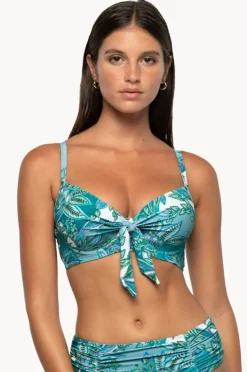 Bikini Tops|Nip Tuck Fiorenza Isla DD/E Cup Bra Mint
