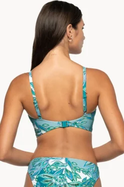 Bikini Tops|Nip Tuck Fiorenza Louise Cross Over Bra Mint
