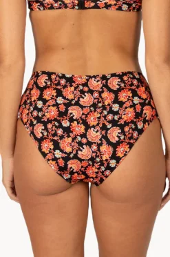 Bottoms|Baku Flamenco Mid Pant Black