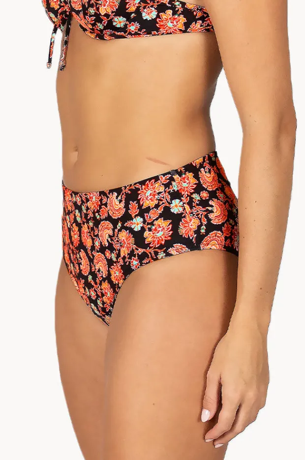 Bottoms|Baku Flamenco Mid Pant Black