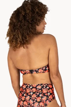 Bikini Tops|Baku Flamenco Moulded Bandeau Black