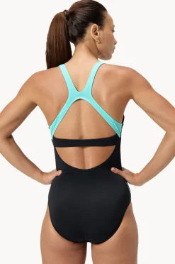 One Pieces|Speedo Flex Band One Piece BLACK
