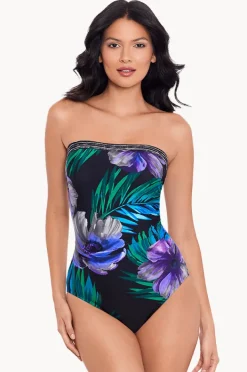 One Pieces|Miraclesuit Flora Aura Avanti One Piece Black/Multi