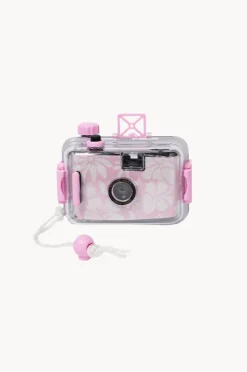 Tech Accessories|Sunny Life Floral Underwater Camera Pink