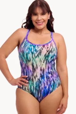 One Pieces|Funkita Fly Dye Locked In Lucy One Piece Black/multi