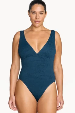 One Pieces|Artesands Folium Jacquard O'Keefe One Piece Navy