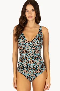 One Pieces|Baku Free Spirit D/E Cup Underwire One Piece Black