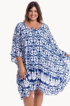 Overswim|Capriosca Full Moon Kaftan Blue