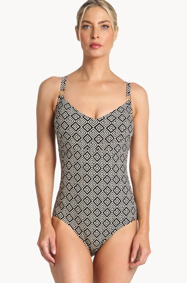 One Pieces|Jantzen Geneva F/G Cup One Piece Black