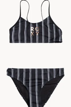 Bikini Sets|Roxy Girls Active Bico Bralette Set BLACK