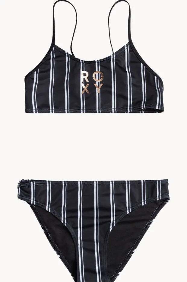 Bikini Sets|Roxy Girls Active Bico Bralette Set BLACK