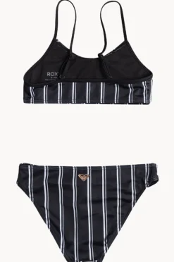 Bikini Sets|Roxy Girls Active Bico Bralette Set BLACK