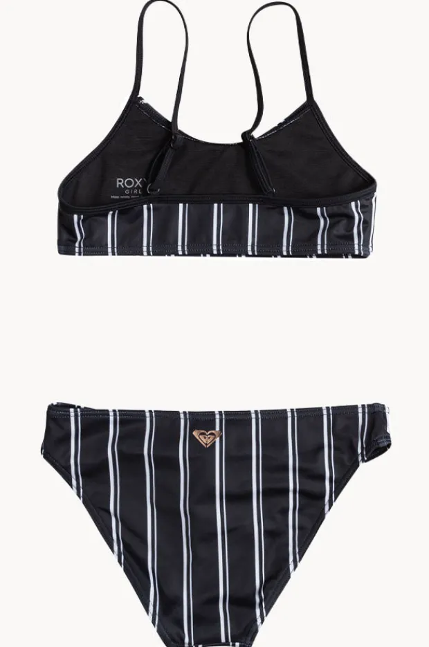 Bikini Sets|Roxy Girls Active Bico Bralette Set BLACK