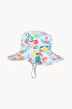 Hats|Minihaha Girls Addison Swim Hat Blue/multi
